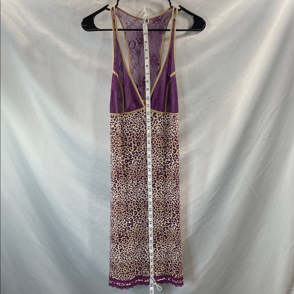 Leopard Print Purple Chemise - Picture 8 of 10